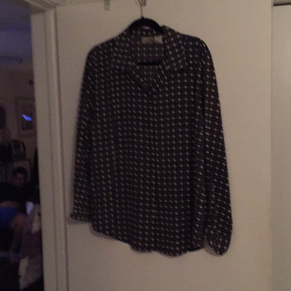 Le Caviar Grey/White Checkered shurt